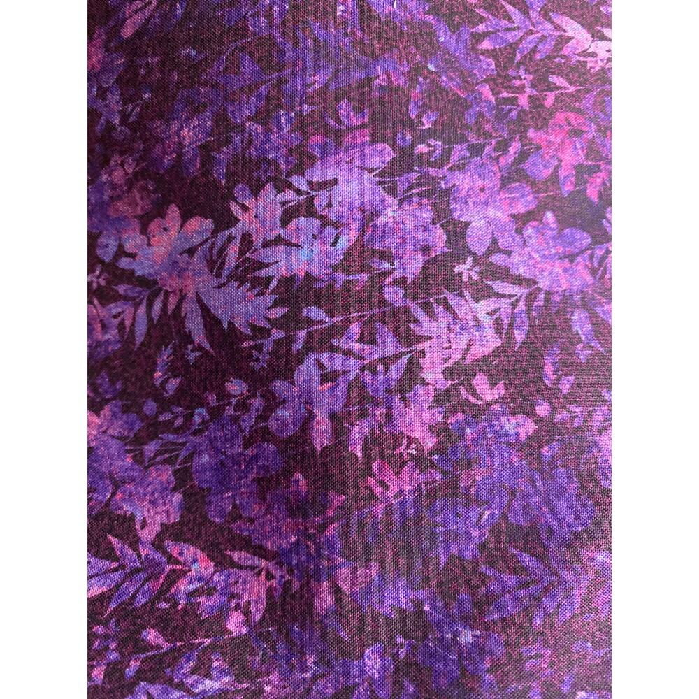 Quilt Fabric 4+ yards Purple and Blue